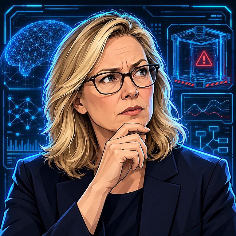 Fictional AI safety researcher character